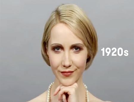 เทรนด์ความงามในรอบ 100 ปี