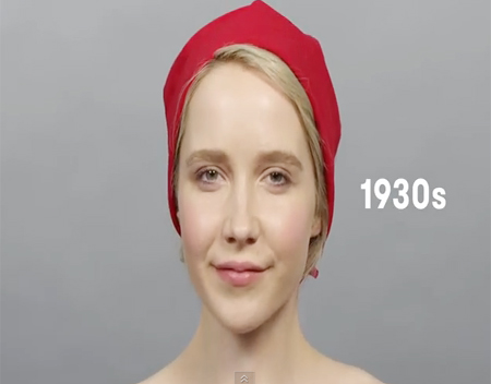 เทรนด์ความงามในรอบ 100 ปี