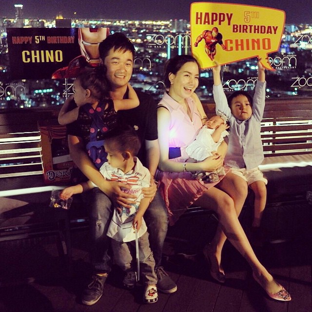 พลอย ชิดจันทร์ จัดงานวันเกิด ชิโน่ อาตี๋น้อย 5 ขวบแล้วครับผม
