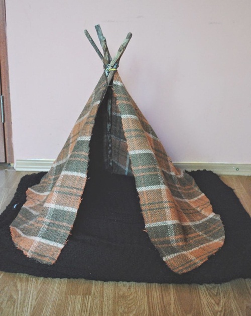 DIY เต็นท์นอนสำหรับหมา-แมว ทำง่าย ๆ จบใน 5 ขั้นตอน