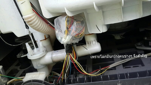 เกิดเป็นหญิงแท้จริงไม่ลำบาก หากรู้วิธีใช้เงิน 20 บาทซ่อมเครื่องซักผ้าเอง