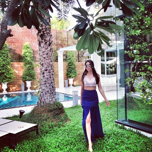 เปิดบ้าน ศรีริต้า เจนเซ่น สวย หรู มีระดับอย่างกับวังเจ้าหญิง