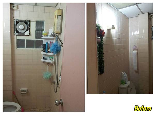 รีโนเวทห้องน้ำเก่า กลายเป็นห้องใหม่จนแทบจำไม่ได้ 
