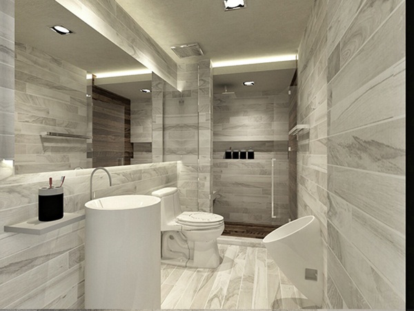 รีโนเวทห้องน้ำเก่า กลายเป็นห้องใหม่จนแทบจำไม่ได้ 