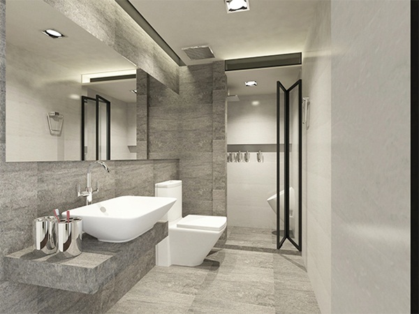 รีโนเวทห้องน้ำเก่า กลายเป็นห้องใหม่จนแทบจำไม่ได้ 