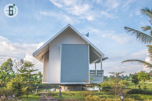 บ้านหมุนได้ 360 องศาเปลี่ยนทิศรับแสงรับลมและชมวิวได้ โดยฝีมือคนไทย