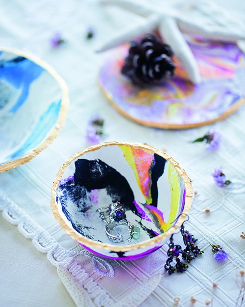 ปั้นดิน...เป็นชาม Marble Ring Bowls