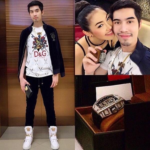  	เก๋ กันยกร ซื้อนาฬิกาเซอร์ไพรส์ เอิร์ก เลเดอเรอร์ 