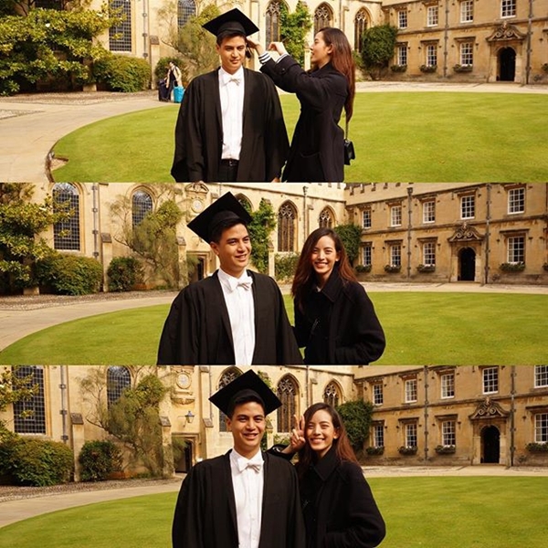 ณิชา ณัฏฐณิชา ร่วมยินดี ไอติม จบ ม. อ็อกซ์ฟอร์ด