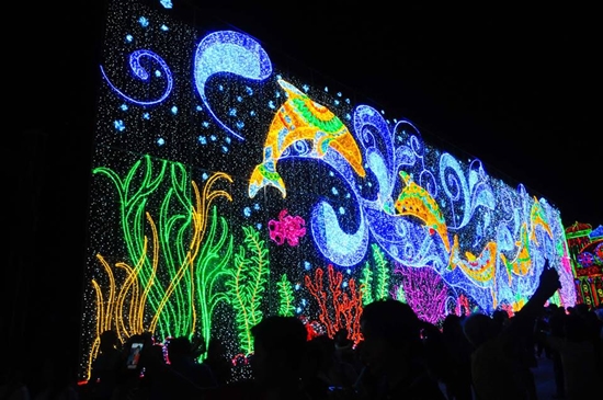 ไฟประดับลานคนเมืองกรุงเทพ 