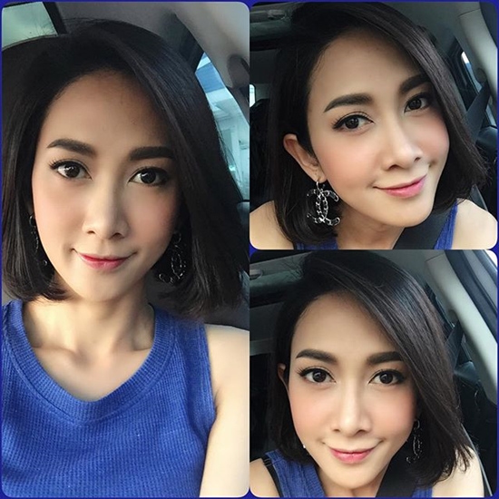 ยุ้ย จีรนันท์ ผมสั้น