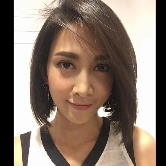 ยุ้ย จีรนันท์ ผมสั้น