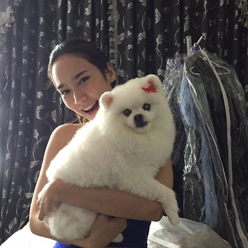 อั้ม พัชราภา นางฟ้าของเหล่าสุนัข