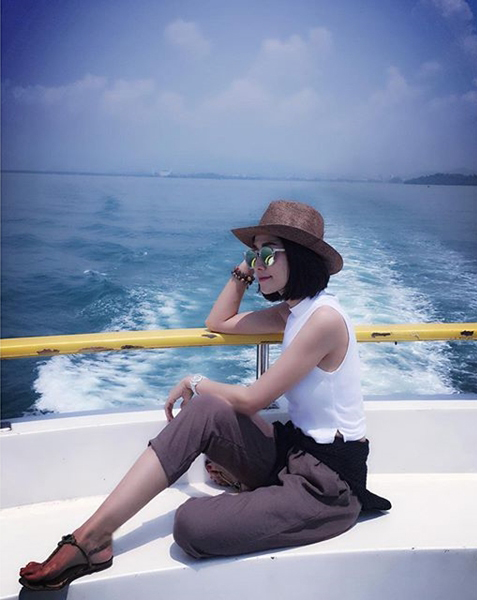 ยุ้ย จีรนันท์ ผมสั้น