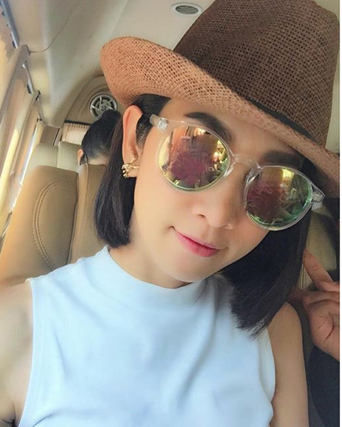 ยุ้ย จีรนันท์ ผมสั้น