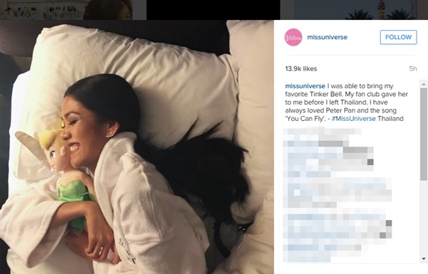 อินสตราแกม MissUniverse