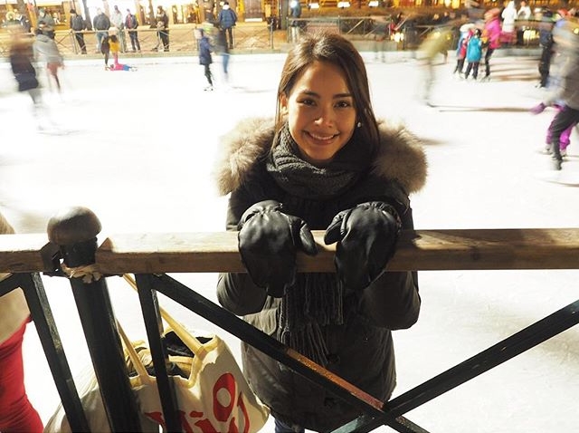 ญาญ่า ฉลองปีใหม่ที่นอร์เวย์