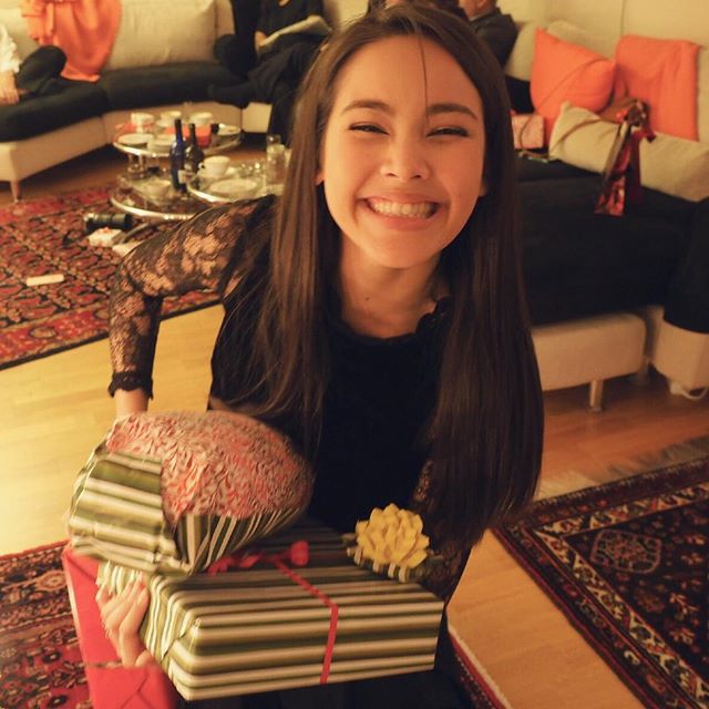 ญาญ่า ฉลองปีใหม่ที่นอร์เวย์