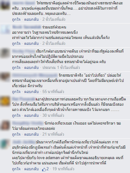 ให้อาหารปลาใต้น้ำ