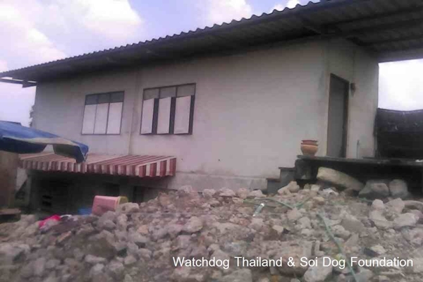 เจ้าของบ้านเช่างัดห้องปล่อยหมาขย้ำแมวตาย