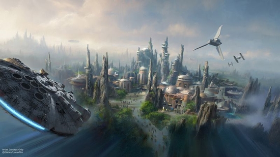 ดิสนีย์ประกาศสร้างสวนสนุก Star Wars เอาใจแฟนคลับสงครามอวกาศ !!