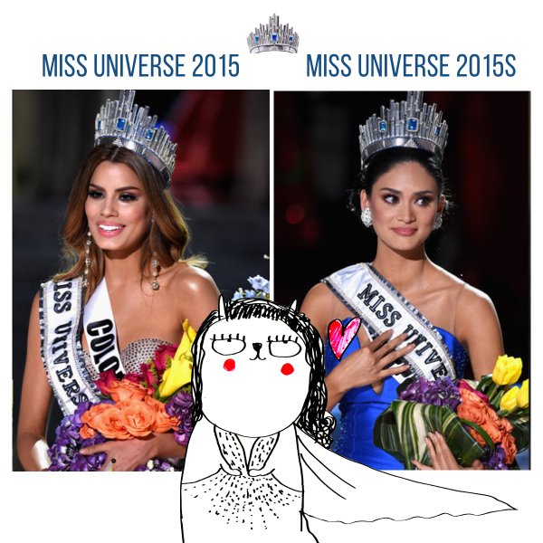 เกรียนไทยเมินดราม่านางงาม แห่ตัดต่อภาพ Miss Universe 2015