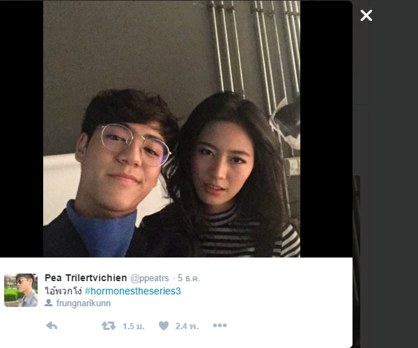 ส่องภาพ ฟรัง-พี หรือ ออย-บอส คู่จิ้นสายดาร์กแห่งฮอร์โมน 3