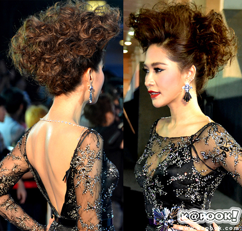 พลอย เฌอมาลย์ ทรงผม