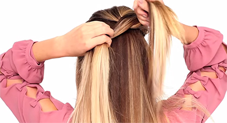 สอนวิธีถักผมเปีย