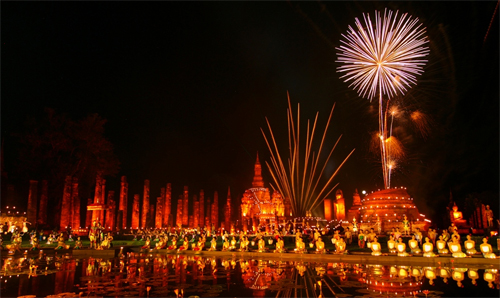 รวมสถานจัดงานลอยกระทง 2558