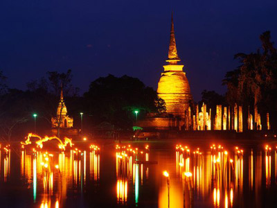 รวมสถานจัดงานลอยกระทง 2558
