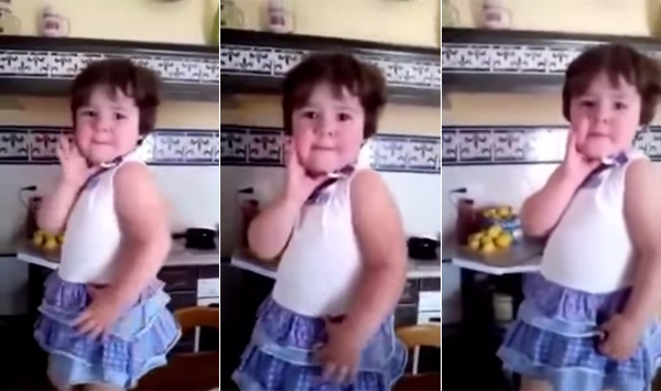 หนูน้อยคนนี้กำลังร้องไห้งอแง