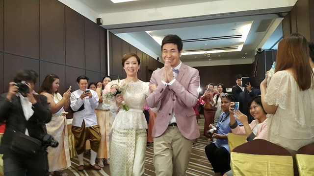  งานแต่ง แสตมป์ อภิวัชร์