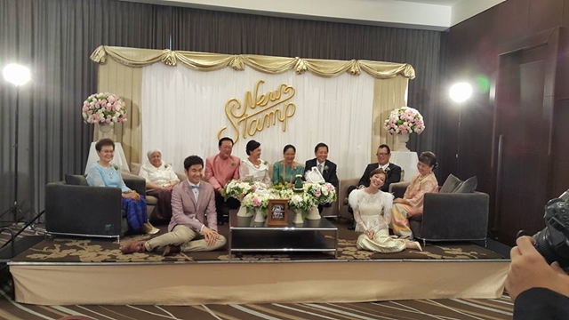  งานแต่ง แสตมป์ อภิวัชร์