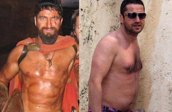  Then and Now ดาราเปลี่ยนไปจากหล่อ-สวย เป็นอวบอ้วน