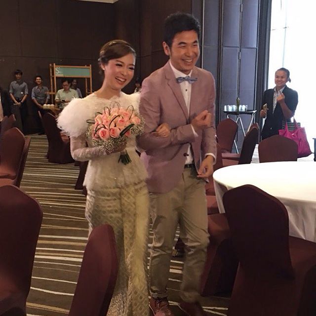 งานแต่ง แสตมป์ อภิวัชร์