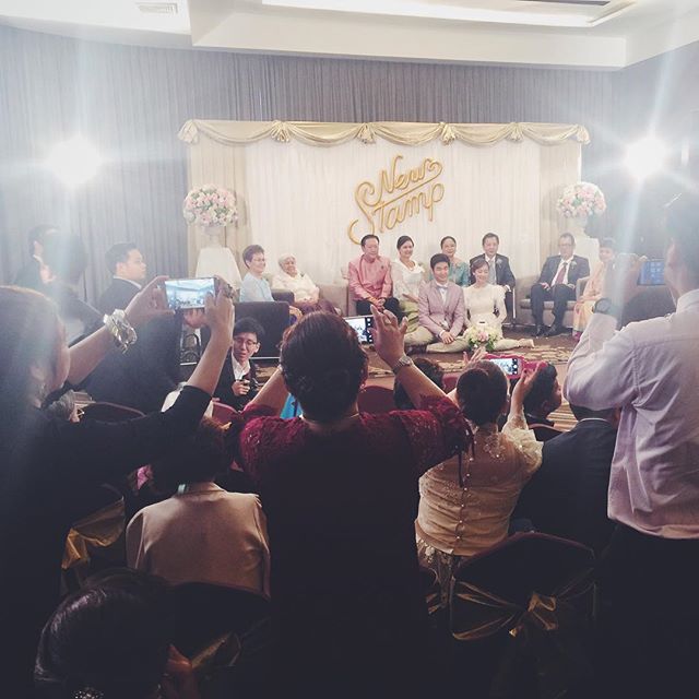 งานแต่ง แสตมป์ อภิวัชร์