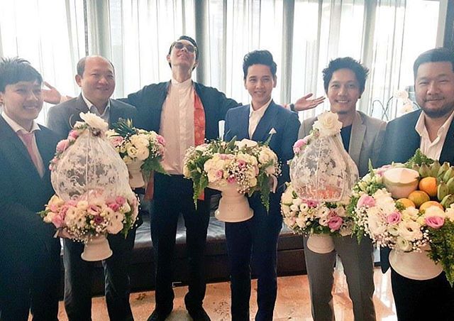 งานแต่ง แสตมป์ อภิวัชร์