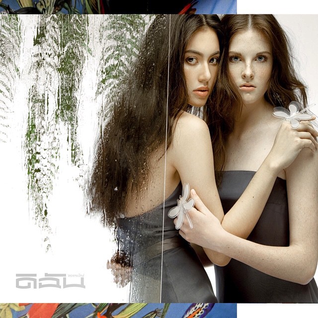 ใหม่ ดาวิกา ควงหลานสาว ถ่ายแบบ ดิฉัน สวยสง่าดั่งนางอัปสร 