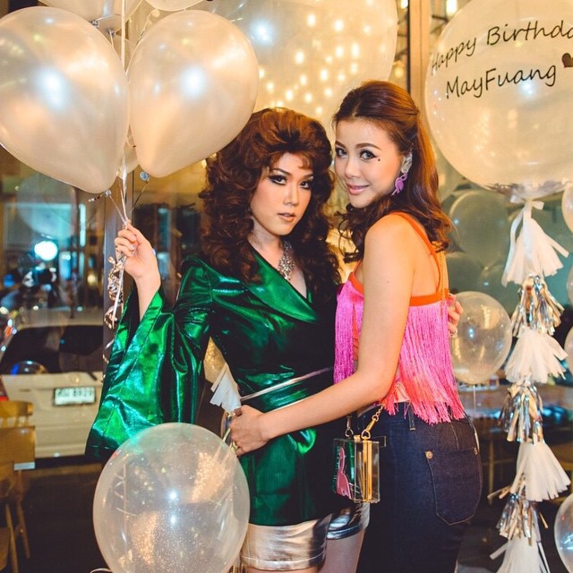 ปาร์ตี้วันเกิด เมย์ เฟื่องอารมย์ ธีมย้อนยุค Disco70s ดาราซุปตาร์มาเพียบ