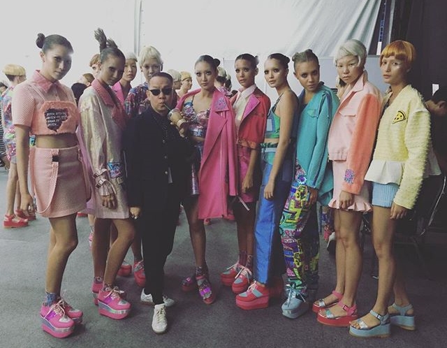 แพนเค้ก เขมนิจ แต่งหน้าเดินแบบ สวยแปลกแหวกแนว