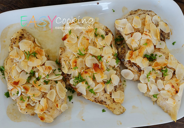 อกไก่อัลมอนด์ 