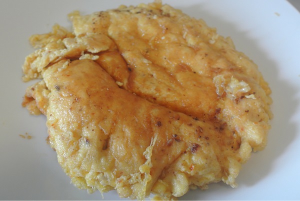 วิธีทำไข่เจียวลาบไก่สับ