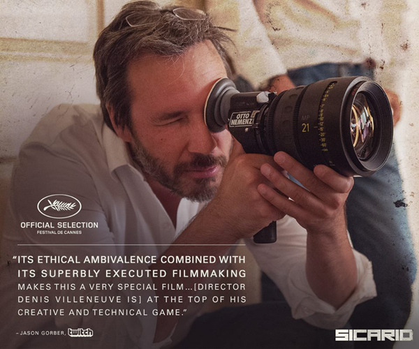 Sicario เข้มข้น ทรงพลัง กระหึ่มคานส์ 