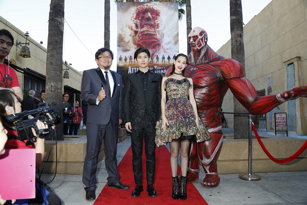 Attack On Titan นำทัพนักแสดง เปิดตัวสุดอลังการในอเมริกา