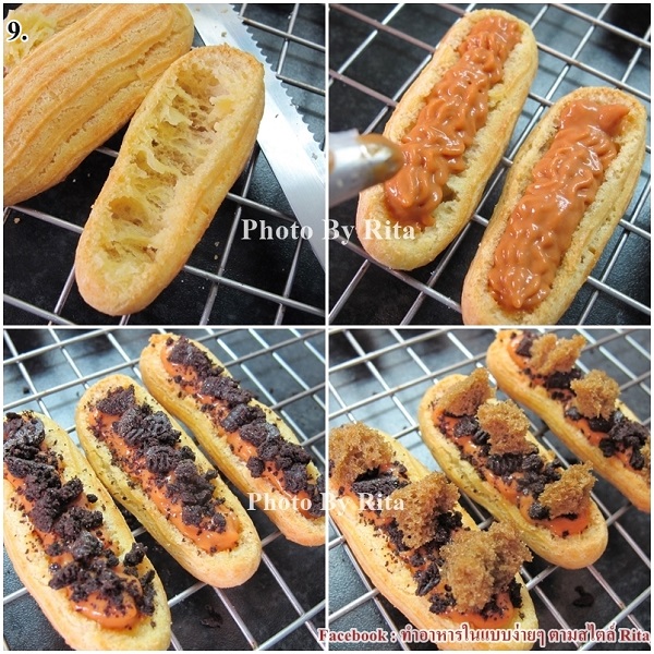 วิธีทำเอแคลร์ ตำรับฝรั่งเศสแท้ ๆ 2 ไส้ 2 สไตล์ หวานละมุน วิธีทำเอแคลร์ ตำรับฝรั่งเศสแท้ ๆ 2 ไส้ 2 สไตล์ หวานละมุน