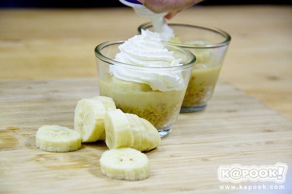 บานอฟฟี่พาย ขนมหวานทำง่ายไม่อบ หอมอร่อยรสละมุน