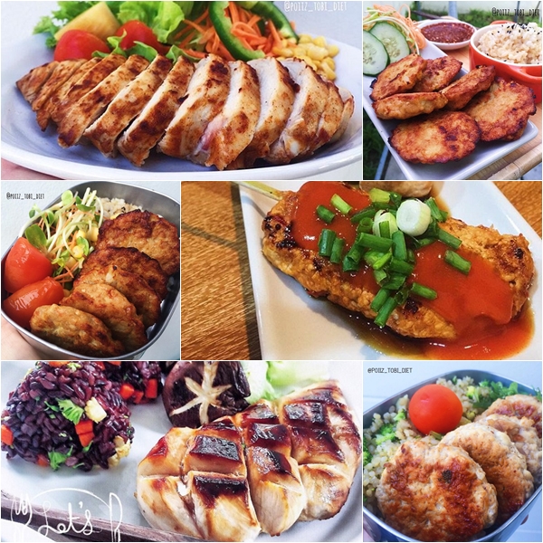 10 เมนูอกไก่ อาหารลดน้ำหนักคลีน ๆ 