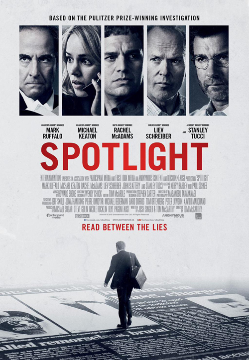 มาร์ค รัฟฟาโล่ นำทีมเปิดตัว Spotlight ตีแผ่เรื่องฉาว
