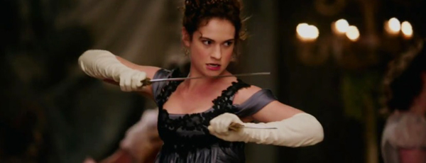 ตัวอย่างใหม่ Pride and Prejudice and Zombies สาวสวยฟาดฟันซอมบี้ 